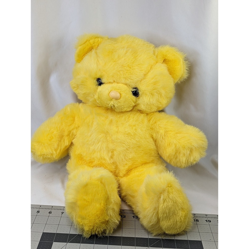 Fairview Yellow Bear Plush 20 Inch Stuffed Animal Toy